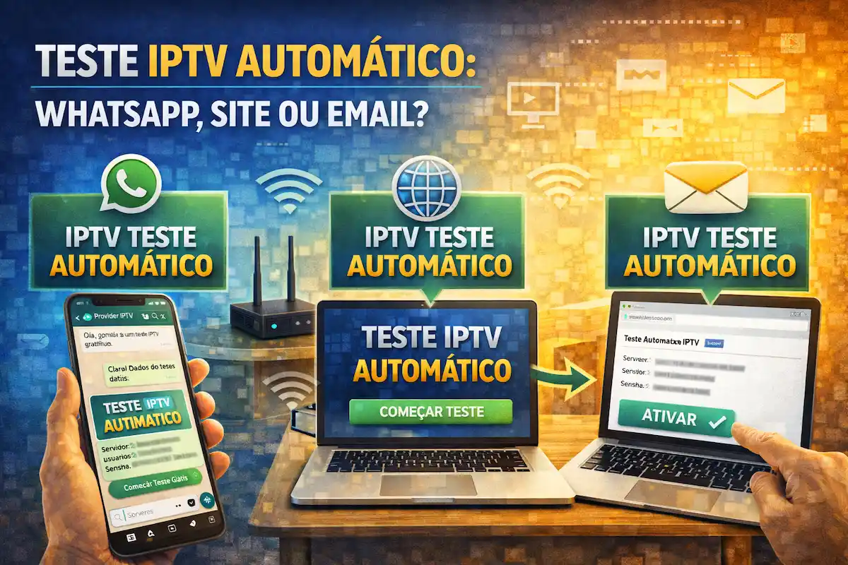 Teste IPTV Automático